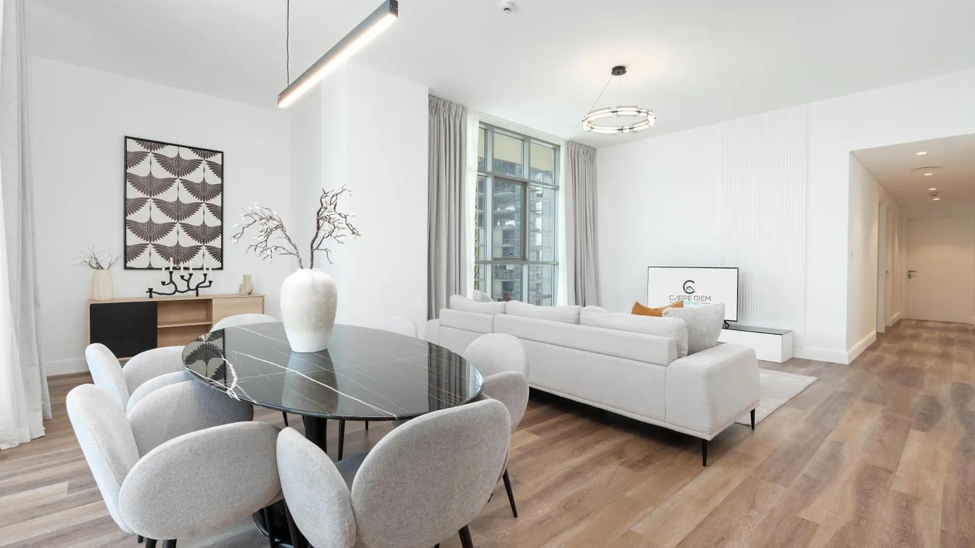 Apartment Modern Three Bedroom Plus Private Study Room Dubai United Arab Emirates